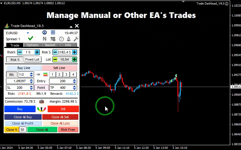 AlphaMind risk management system