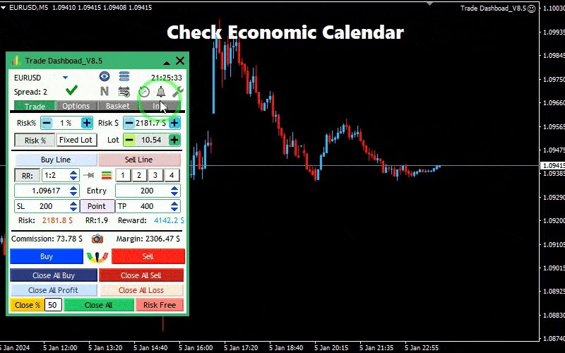 AlphaMind risk management system